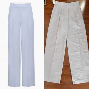 Aritzia Wilfred LINEN Effortless Pants LAVISH LAVENDER